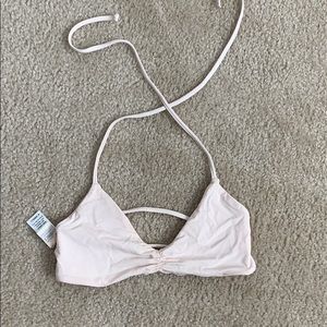 l space pink bikini top